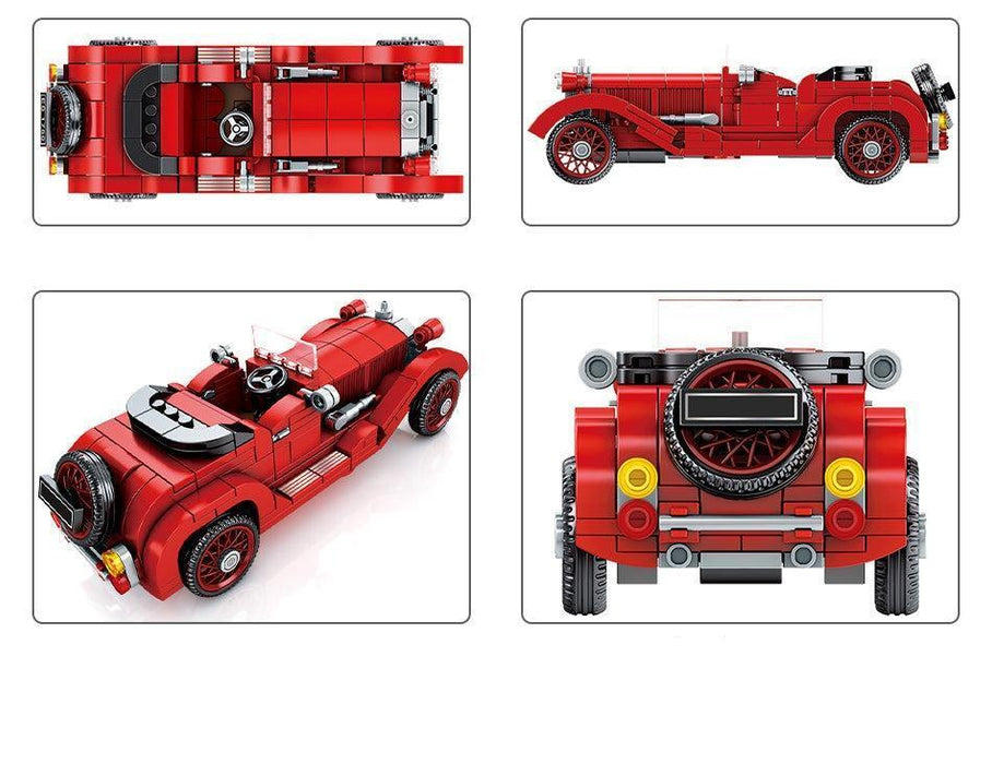 Classic Cars Model Building Blocks (324 Stukken) - upgraderc