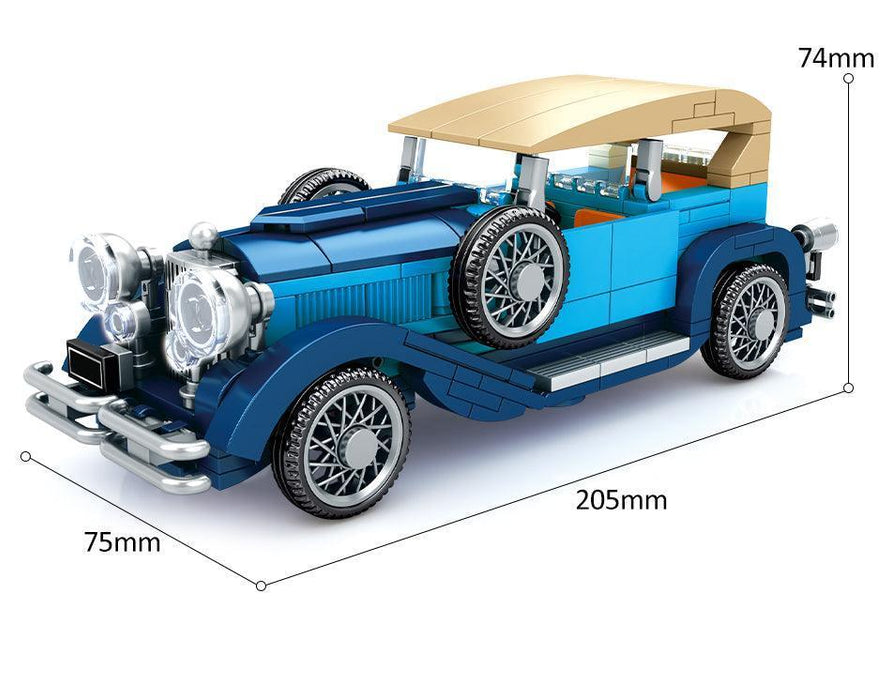 Classic Cars Model Building Blocks (348 Stukken) - upgraderc