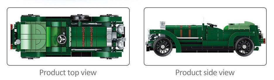Classic Cars Model Building Blocks (357 Stukken) - upgraderc
