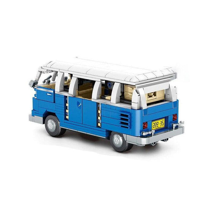 Classic Volkswagen Van Building Blocks Model (707 stukken) - upgraderc