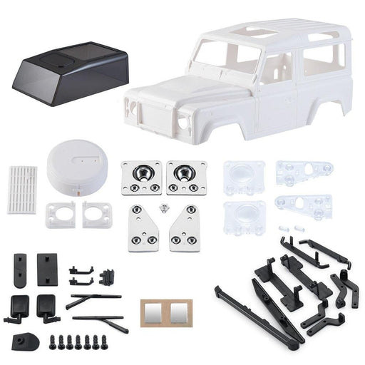 Complete Body Shell Kit for Kyosho Jimny 1/18 (Hard Plastic) Body Yeahrun Style A 