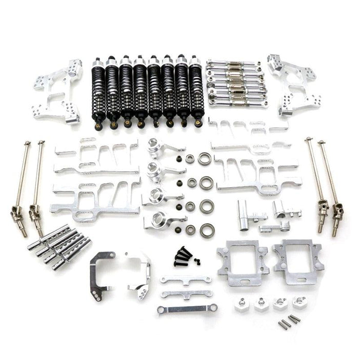 Complete Upgrade Parts Kit for HSP 1/10 (Aluminium) Onderdeel upgraderc Burgundy 
