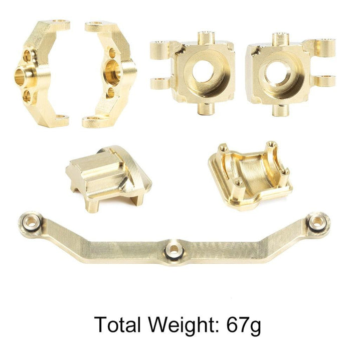 Counterweight Upgrade Parts for Traxxas TRX4M 1/18 (Messing) - upgraderc