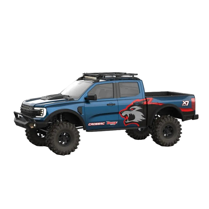Cross RC EMO X7 1/8 Brushless Crawler Truck PNP (Blue)