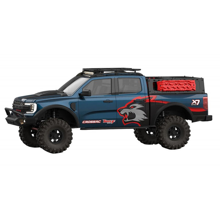 Cross RC EMO X7 1/8 Brushless Crawler Truck PNP (Blue)