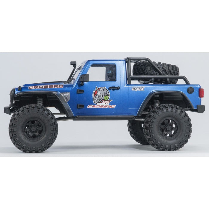 Cross RC EMO X Rhino 1/8 775 Crawler brossé PNP (Bleu)