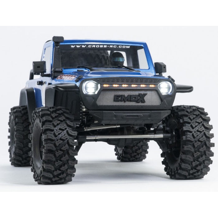 Cross RC EMO X Rhino 1/8 775 Crawler brossé PNP (Bleu)