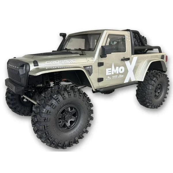 Rhino Rccrawler EMO X Rhino 1/8 Crawler Kit (Silver) - Cross RC — UpgradeRC