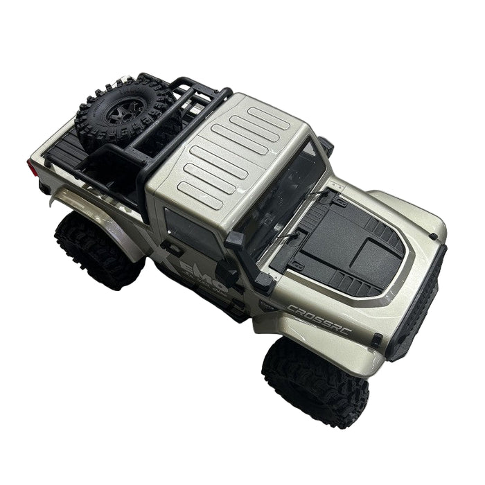 Cross RC EMO X Rhino 1/8 775 Brushed Crawler PNP (Silver)