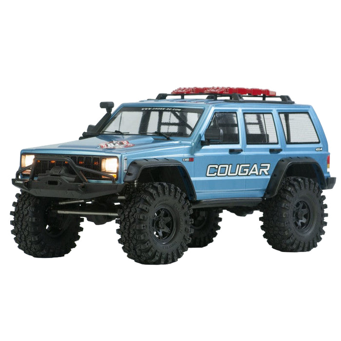 Cross RC EMO X2 Cougar 1/8 Crawler Brushless PNP (Bleu clair)