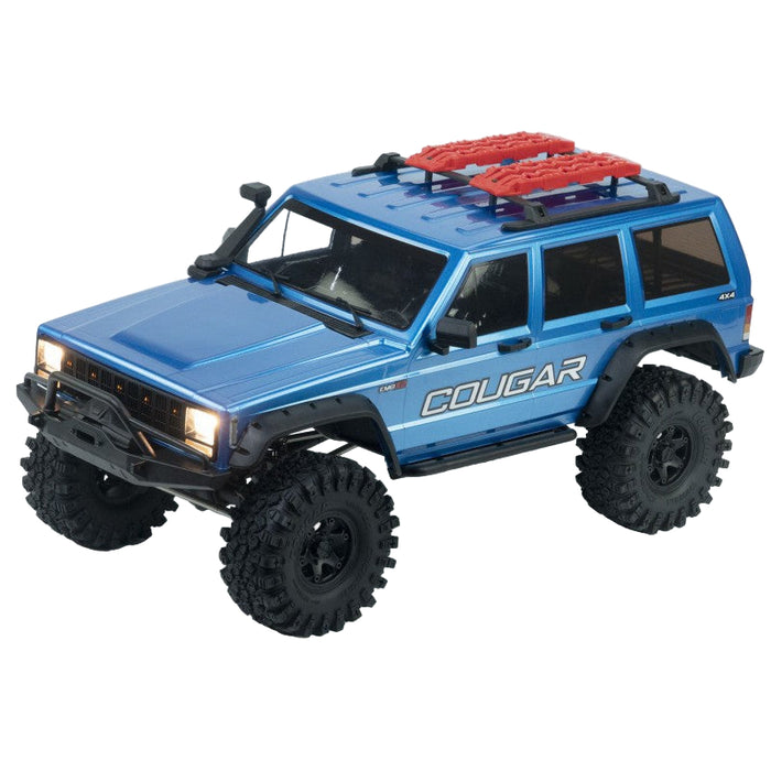 Cross RC EMO X2 Cougar 1/8 775 Brushed Crawler PNP (Deep Blue)