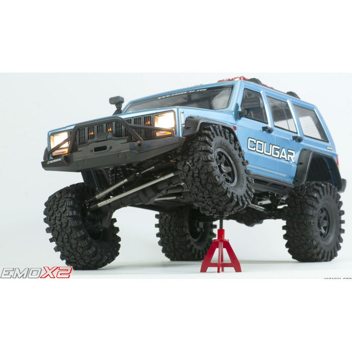 Cross RC EMO X2 Cougar 1/8 Crawler Brushless PNP (Bleu clair)