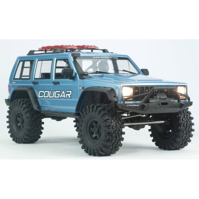 Cross RC EMO X2 Cougar 1/8 Crawler Brushless PNP (Bleu clair)