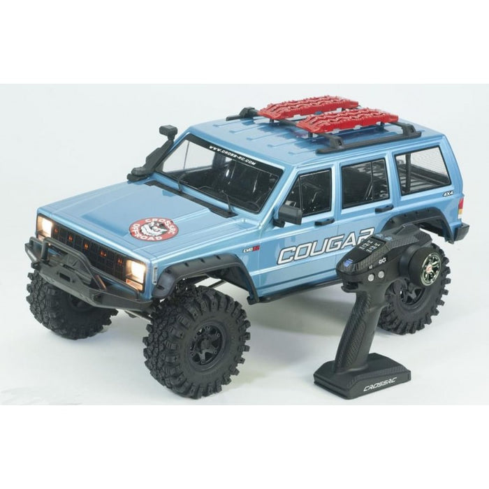 Cross RC EMO X2 Cougar 1/8 Crawler Brushless PNP (Bleu clair)