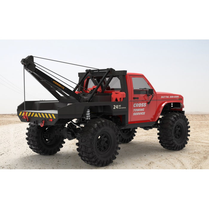 Cross RC EMO X3 4WD 1/8 Brushless Crawler PNP (Red)