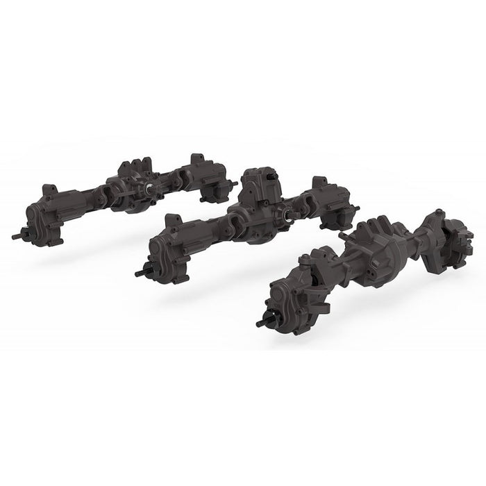 Cross RC EMO XL Bison 6x6 1/8 775 Camion Crawler Brossé PNP (Rouge)