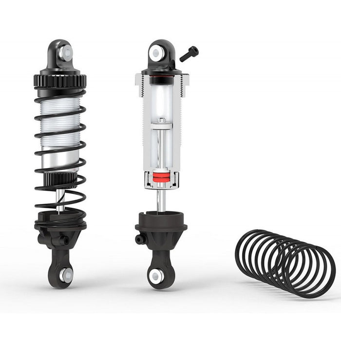 Cross RC EMO XL Bison 6x6 1/8 775 Camion Crawler Brossé PNP (Rouge)