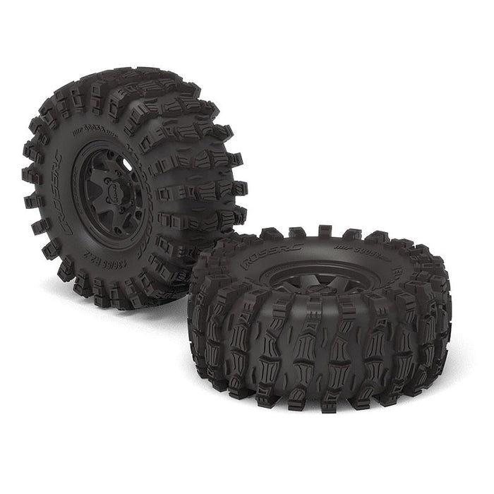 Cross RC EMO XL Bison 6x6 1/8 775 Camion Crawler Brossé PNP (Rouge)