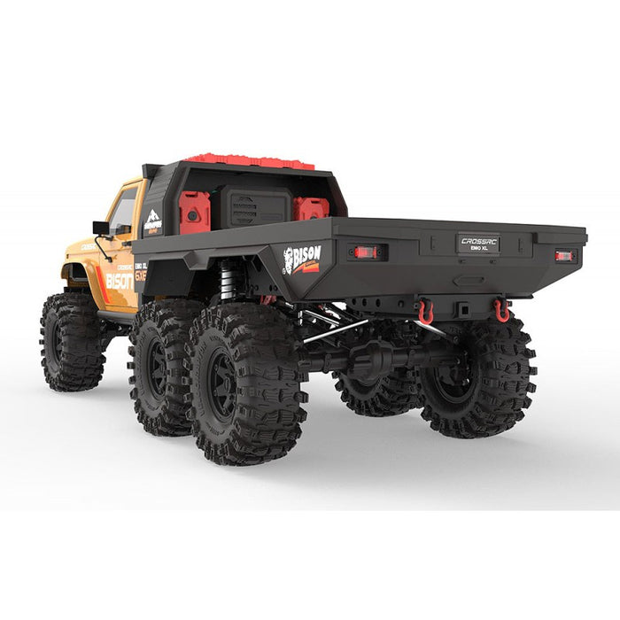 Cross RC EMO XL Bison 6x6 1/8 Truck Crawler Kit (Yellow)