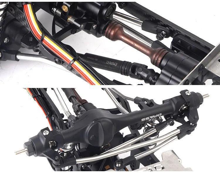 D1RC DS313 V1 / V2 Metaal Chasis Land Rover Crawler 1/10 - upgraderc