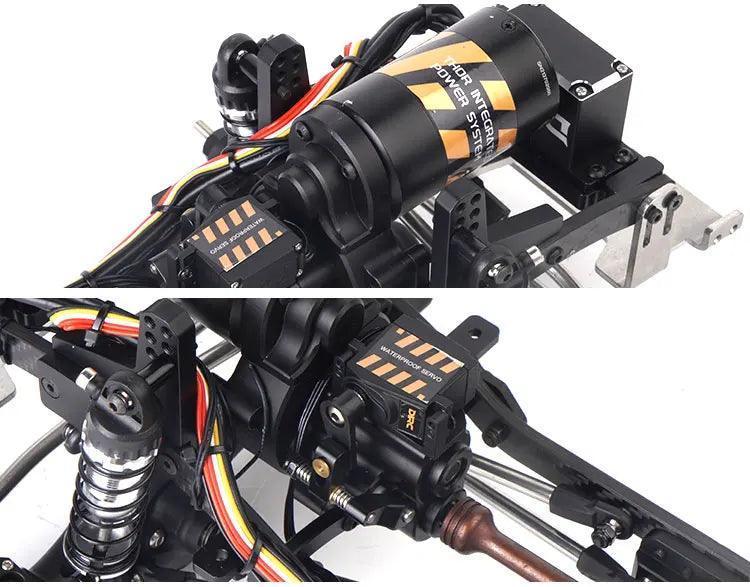 D1RC DS313 V1 / V2 Metaal Chasis Land Rover Crawler 1/10 - upgraderc