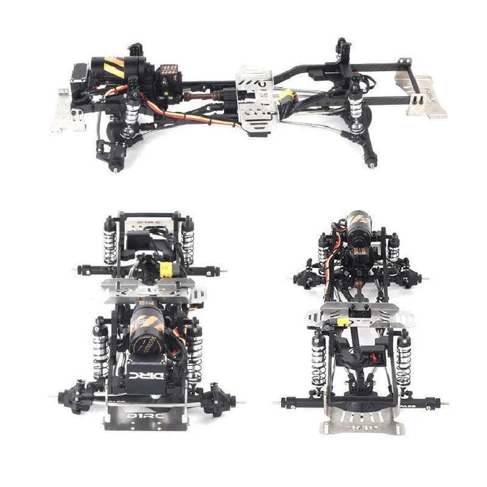 D1RC DS313 V1 / V2 Metaal Chasis Land Rover Crawler 1/10 - upgraderc
