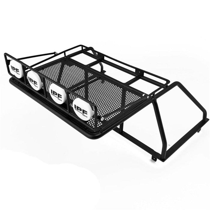 Dakdrager Roll Cage for RC4WD TF2 1/10 (RVS) Onderdeel upgraderc Light frame and ipf 