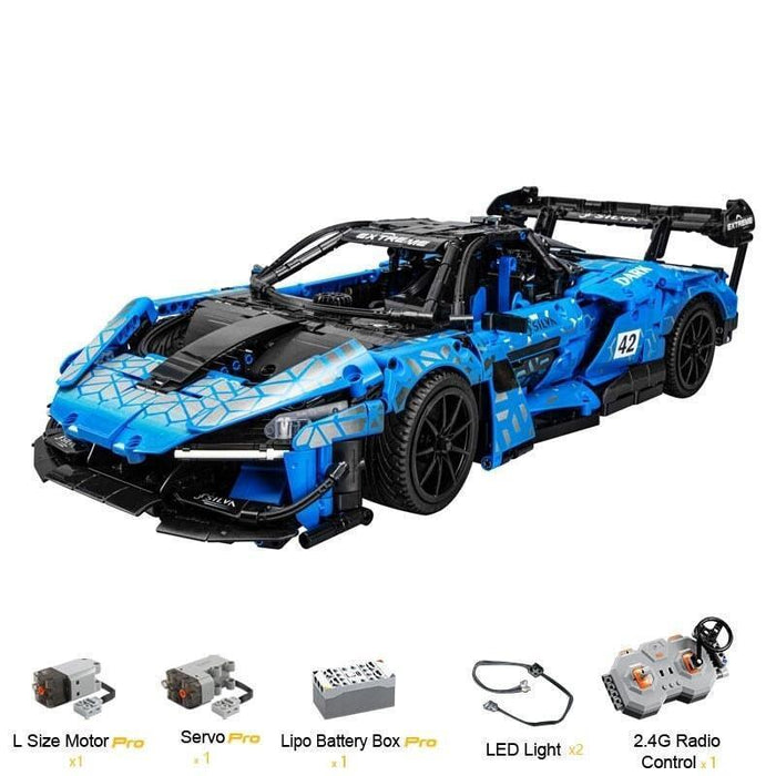 Dark Knight Supercar GTR 1/10 (2088 stukken) Bouwset CaDA