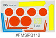 Decals for FMS 800mm Zero FMSPB112 Onderdeel FMS 