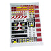 Decorative Sticker Sticker for 1/14 Hydraulic Bulldozer Onderdeel upgraderc 
