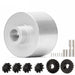 Diff Case Housing & Staal Bevel Gear Set for Losi 1/10 (Aluminium) LOS232004 Onderdeel New Enron SILVER 