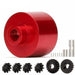 Diff Case Housing & Staal Bevel Gear Set for Losi 1/10 (Aluminium) LOS232004 Onderdeel New Enron RED 