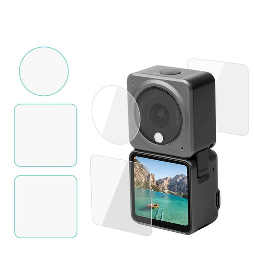 DJI Action 2 Tempered Glass Lens/Screen Protector - upgraderc