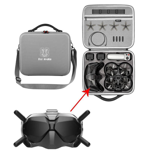 DJI Avata Googles 2 / FPV V2 Portable Storage Bag - upgraderc