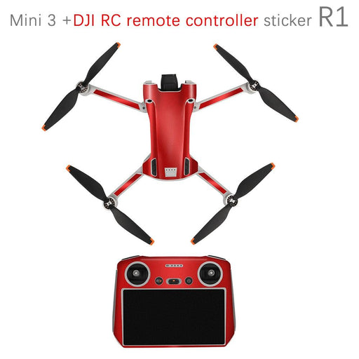 DJI Mini 3 Pro & Remote Control PVC Stickers - upgraderc