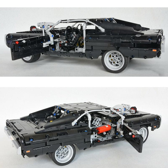 Dodge Charger Building Blocks Model (1077 stukken) - upgraderc
