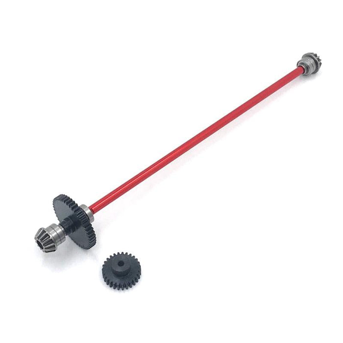 Drive Shaft Assembly for WLtoys 1/14 (Metaal) Onderdeel upgraderc Red 