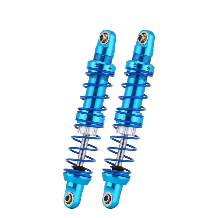 Dual spring Adjustable Shocks 1/10 (Metaal) 80/90/100/110/120mm Schokdemper Injora 