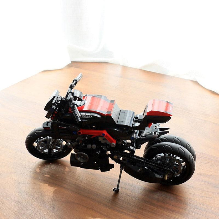 Ducati Diavel Motorcycle Building Blocks Model (702 stukken) - upgraderc