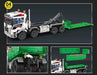 Dump Truck w/ Trailer Building Blocks (2950 stukken) - upgraderc