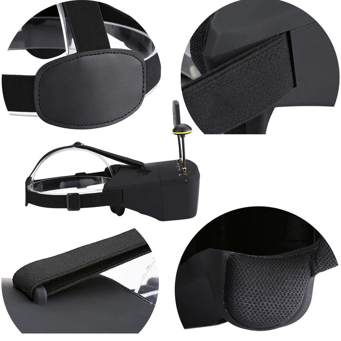 Eachine EV800D 5.8G 40CH FPV Goggles w/ Battery - upgraderc