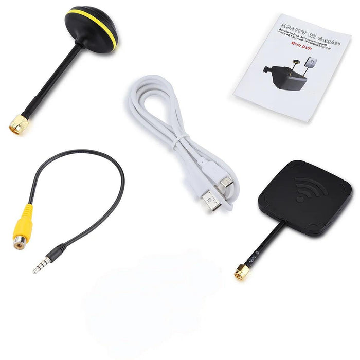 eachine ev800d goggles EV800D 5.8G 40CH FPV Goggles with Battery