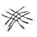Elastic Luggage Net Roof Rack Hooks (Rubber) Onderdeel upgraderc Black 