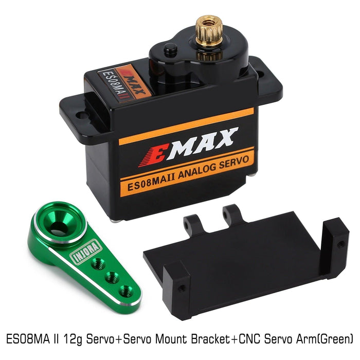 EMax ES08MA II 15T Mini Analog Servo Servo EMax Servo Mount Arm Set 2 