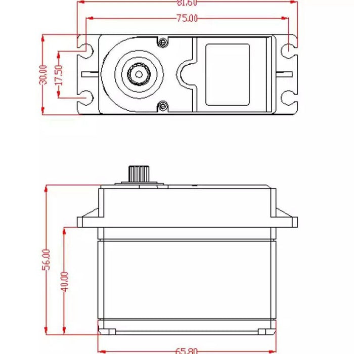 Cross RC 7.4V 70KG High-Torque Digital Steering Servo