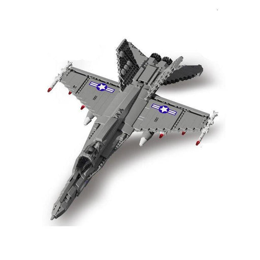 F-18 Bumblebee Jet Building Blocks Model (1576 stukken) - upgraderc