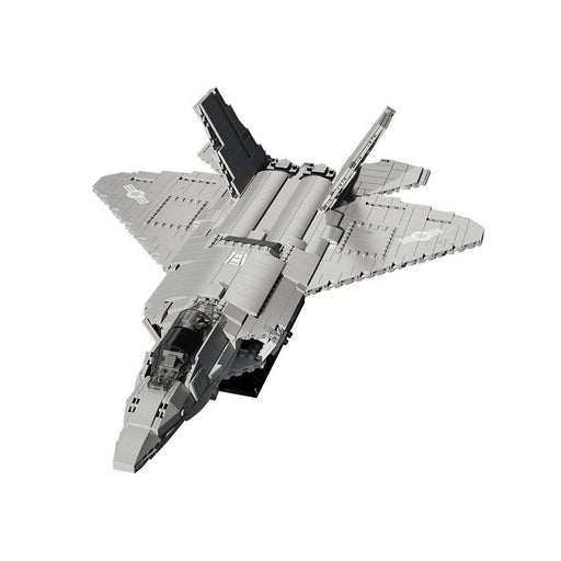 F-22 Raptor Stealth Fighter Building Blocks Model (1837 stukken) - upgraderc