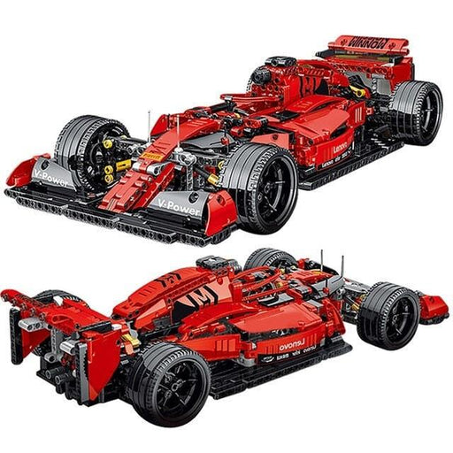 F1 Formula Car Model (1099 stukken) Bouwset upgraderc Red 