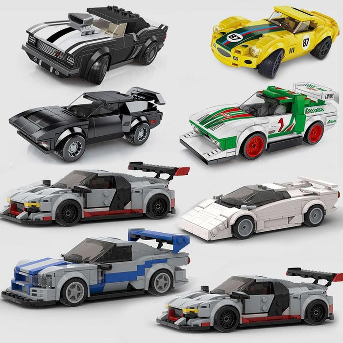 F1 Speed Champions Racing Car Models Building Blocks - upgraderc
