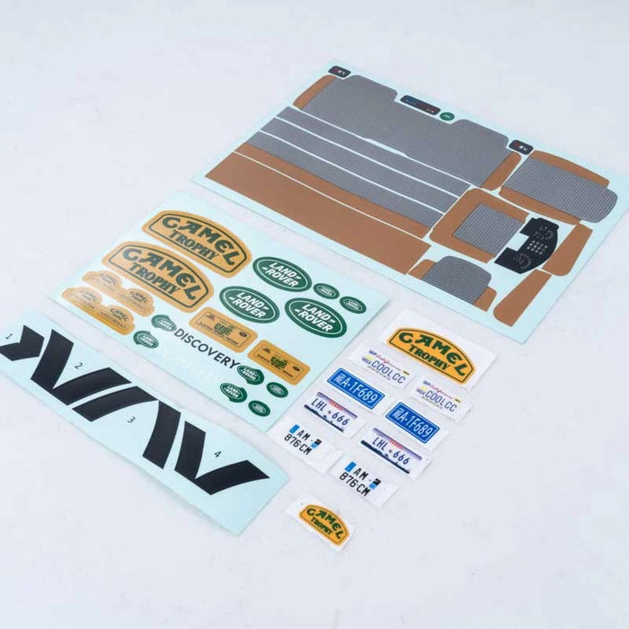 Land Rover Series 11043 Body Shell Set for FMS FCX10 1/10 (Clear)